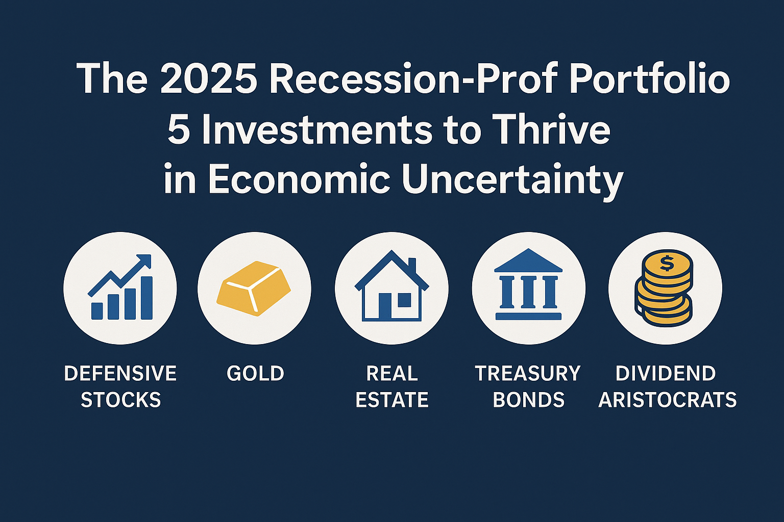 The 2025 Recession-Proof Portfolio: 5 Investments to Thrive in Economic Uncertainty