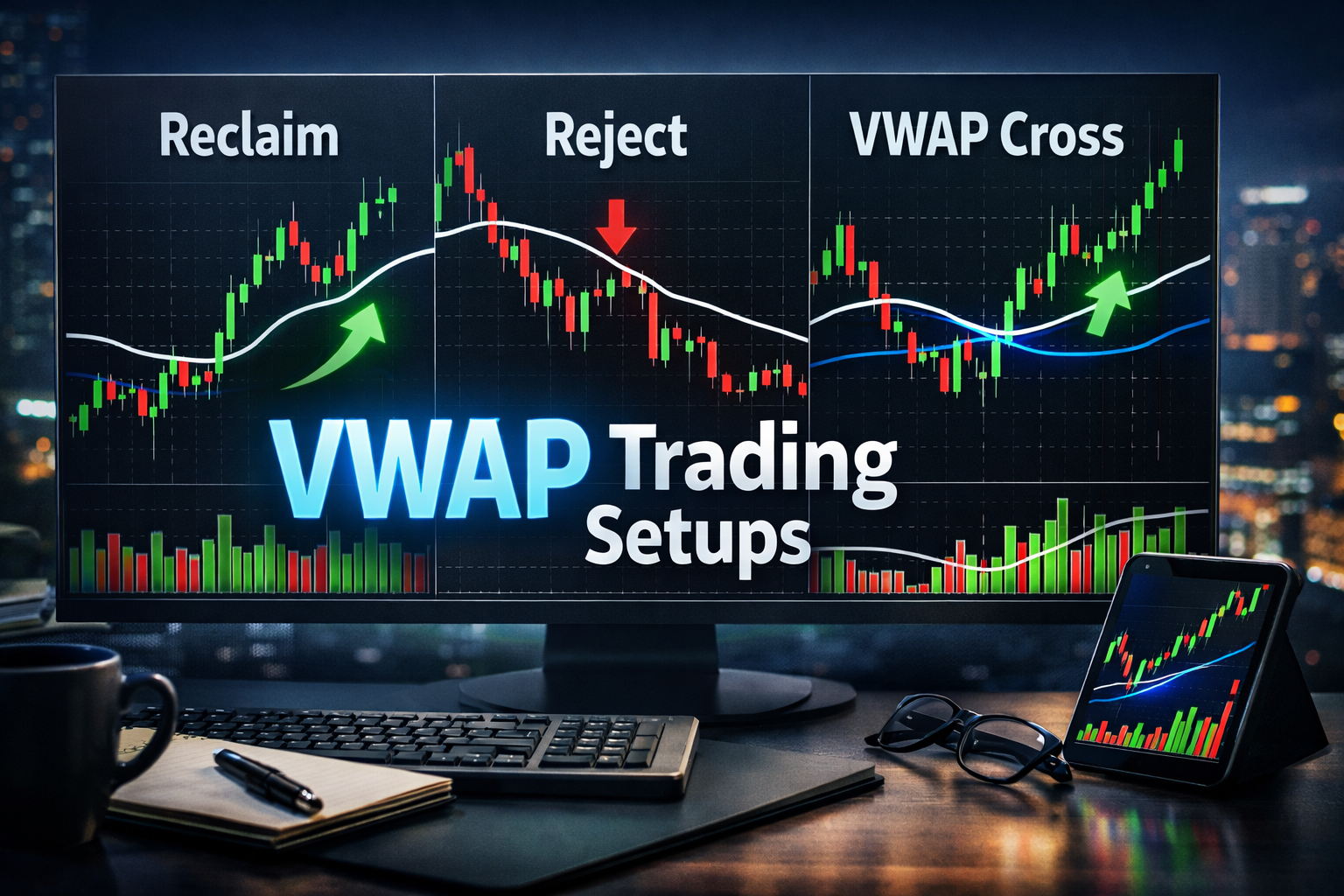VWAP Made Simple: 3 Clean Intraday Trading Entries Explained